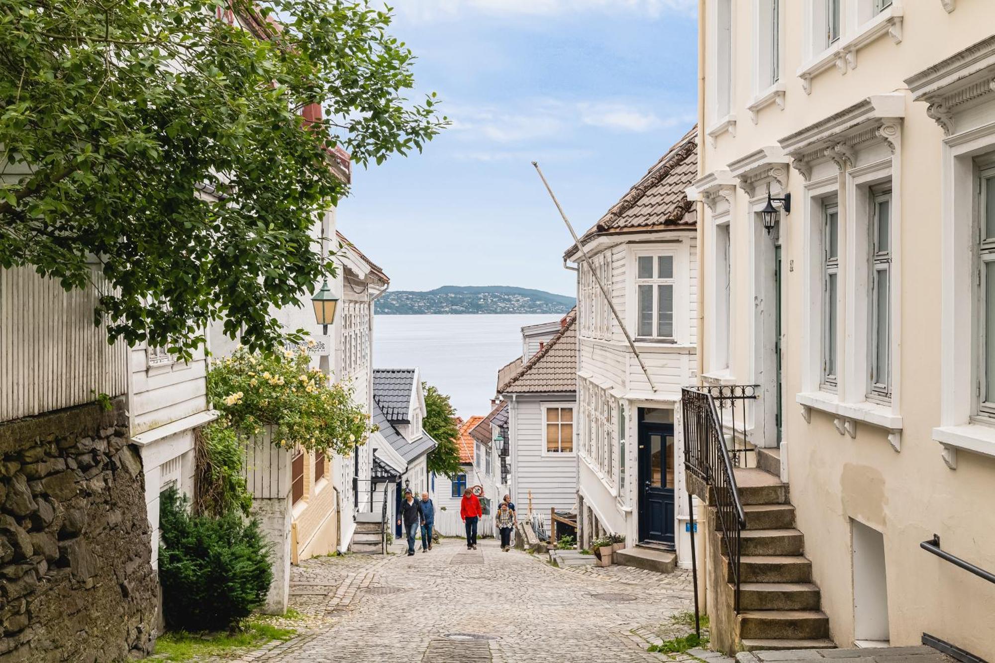 Appartamento Bryggen // Floyen Living Bergen Esterno foto